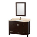 Sheffield 48 Inch Single Bathroom Vanity in Espresso - 22