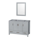 Sheffield 48 Inch Single Bathroom Vanity in Gray - 2