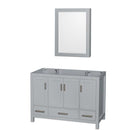 Sheffield 48 Inch Single Bathroom Vanity in Gray - 3