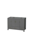 Sheffield 48 Inch Single Bathroom Vanity in Dark Gray