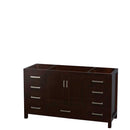 Sheffield 60 Inch Single Bathroom Vanity in Espresso - 36