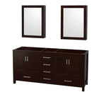 Sheffield 72 Inch Double Bathroom Vanity in Espresso - 4