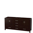 Sheffield 72 Inch Double Bathroom Vanity in Espresso - 64
