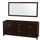 Sheffield 80 Inch Double Bathroom Vanity in Espresso - 3