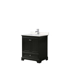 Deborah 30 Inch Single Bathroom Vanity in Dark Espresso - 7