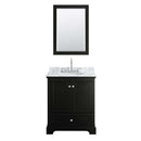 Deborah 30 Inch Single Bathroom Vanity in Dark Espresso - 23