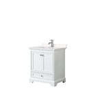 Deborah 30 Inch Single Bathroom Vanity in White - 7