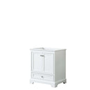 Deborah 30 Inch Single Bathroom Vanity in White