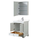 Deborah 30 Inch Single Bathroom Vanity in White - 50