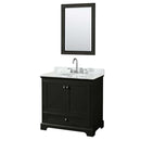 Deborah 36 Inch Single Bathroom Vanity in Dark Espresso - 32
