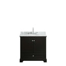 Deborah 36 Inch Single Bathroom Vanity in Dark Espresso - 31