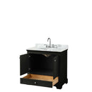Deborah 36 Inch Single Bathroom Vanity in Dark Espresso - 30