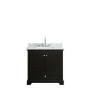 Deborah 36 Inch Single Bathroom Vanity in Dark Espresso - 43