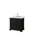Deborah 36 Inch Single Bathroom Vanity in Dark Espresso - 41