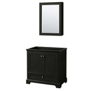 Deborah 36 Inch Single Bathroom Vanity in Dark Espresso - 4