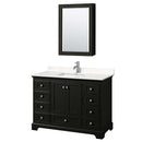 Deborah 48 Inch Single Bathroom Vanity in Dark Espresso - 14