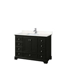 Deborah 48 Inch Single Bathroom Vanity in Dark Espresso - 7