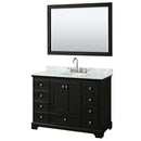 Deborah 48 Inch Single Bathroom Vanity in Dark Espresso - 21
