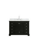 Deborah 48 Inch Single Bathroom Vanity in Dark Espresso - 20