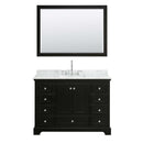 Deborah 48 Inch Single Bathroom Vanity in Dark Espresso - 35