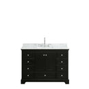 Deborah 48 Inch Single Bathroom Vanity in Dark Espresso - 32
