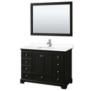 Deborah 48 Inch Single Bathroom Vanity in Dark Espresso - 45