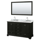 Deborah 60 Inch Double Bathroom Vanity in Dark Espresso - 31
