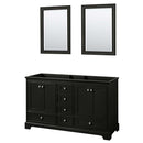 Deborah 60 Inch Double Bathroom Vanity in Dark Espresso - 2
