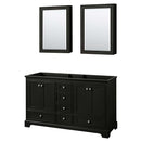 Deborah 60 Inch Double Bathroom Vanity in Dark Espresso - 6