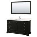 Deborah 60 Inch Single Bathroom Vanity in Dark Espresso - 10