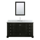 Deborah 60 Inch Single Bathroom Vanity in Dark Espresso - 27
