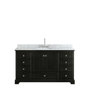 Deborah 60 Inch Single Bathroom Vanity in Dark Espresso - 20