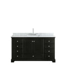 Deborah 60 Inch Single Bathroom Vanity in Dark Espresso - 32