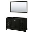 Deborah 60 Inch Single Bathroom Vanity in Dark Espresso - 2