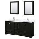 Deborah 72 Inch Double Bathroom Vanity in Dark Espresso - 20