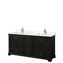 Deborah 72 Inch Double Bathroom Vanity in Dark Espresso - 9