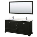 Deborah 72 Inch Double Bathroom Vanity in Dark Espresso - 31