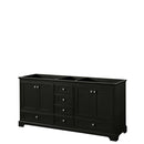 Deborah 72 Inch Double Bathroom Vanity in Dark Espresso