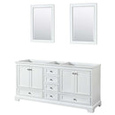 Deborah 72 Inch Double Bathroom Vanity in White - 2