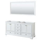 Deborah 72 Inch Double Bathroom Vanity in White - 4
