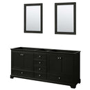 Deborah 80 Inch Double Bathroom Vanity in Dark Espresso - 2