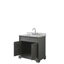 Tamara 30 Inch Single Bathroom Vanity in Dark Gray - 19