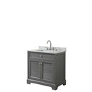 Tamara 30 Inch Single Bathroom Vanity in Dark Gray - 18