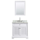 Tamara 30 Inch Single Bathroom Vanity in White - 27