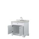 Tamara 36 Inch Single Bathroom Vanity in White - 7