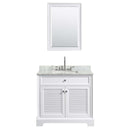 Tamara 36 Inch Single Bathroom Vanity in White - 23