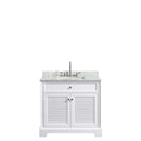 Tamara 36 Inch Single Bathroom Vanity in White - 20