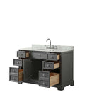 Tamara 48 Inch Single Bathroom Vanity in Dark Gray - 7