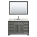 Tamara 48 Inch Single Bathroom Vanity in Dark Gray - 23
