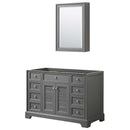 Tamara 48 Inch Single Bathroom Vanity in Dark Gray - 4